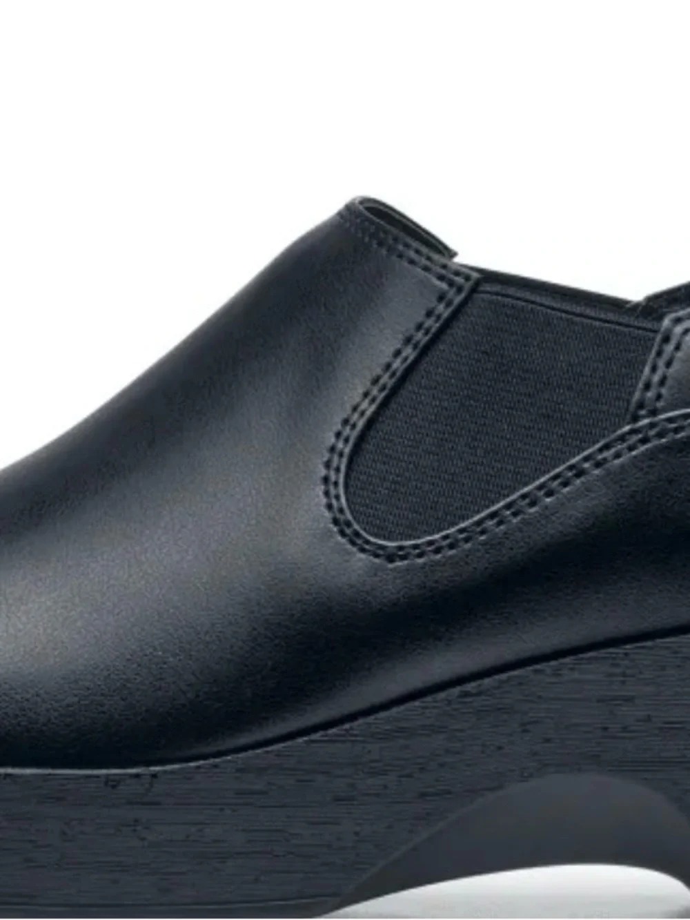 Shoes For Crews Black Slip-On Work Clogs